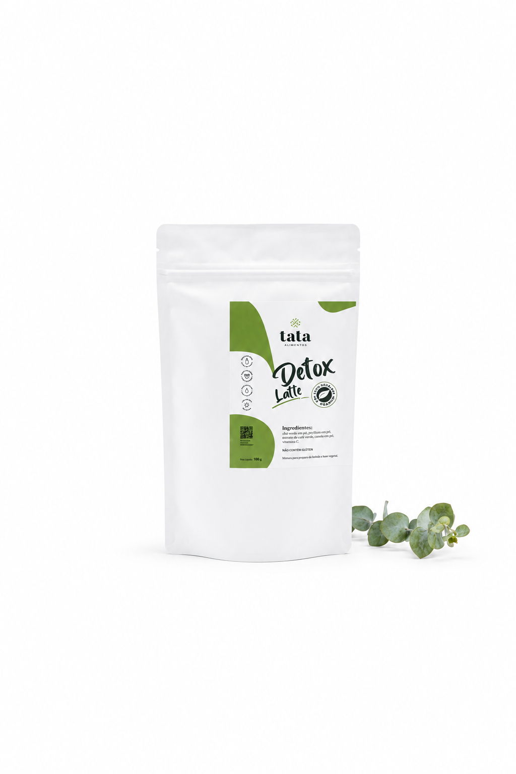 Detox Latte - Mezcla de Clorella, Spirulina y Matcha