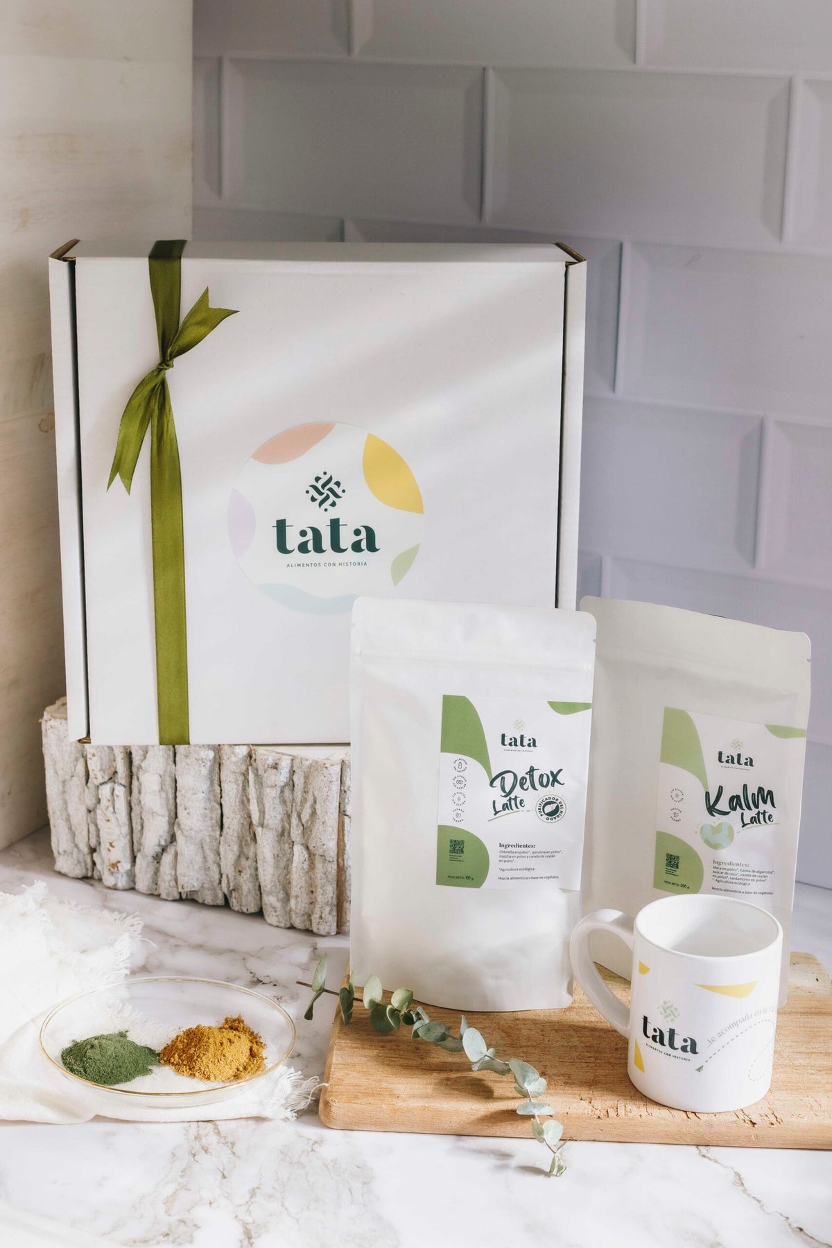 Pack Detox y Equilibrio Natural con Detox Latte y Kalm Latte, Tata Alimentos