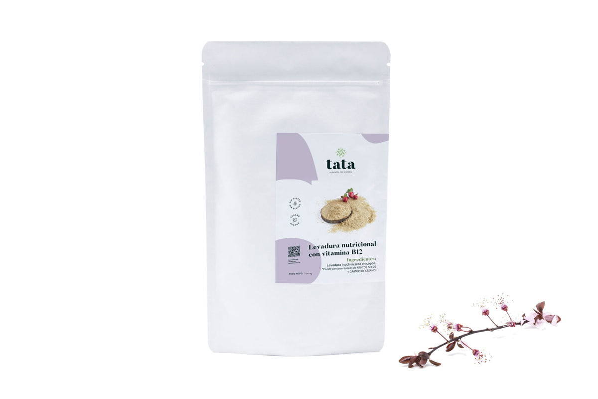 Levadura nutricional con vitamina B12 en copos, Tata Alimentos