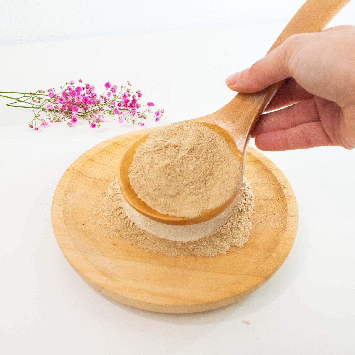 Maca roja andina en polvo, raíz ecológica de los Andes