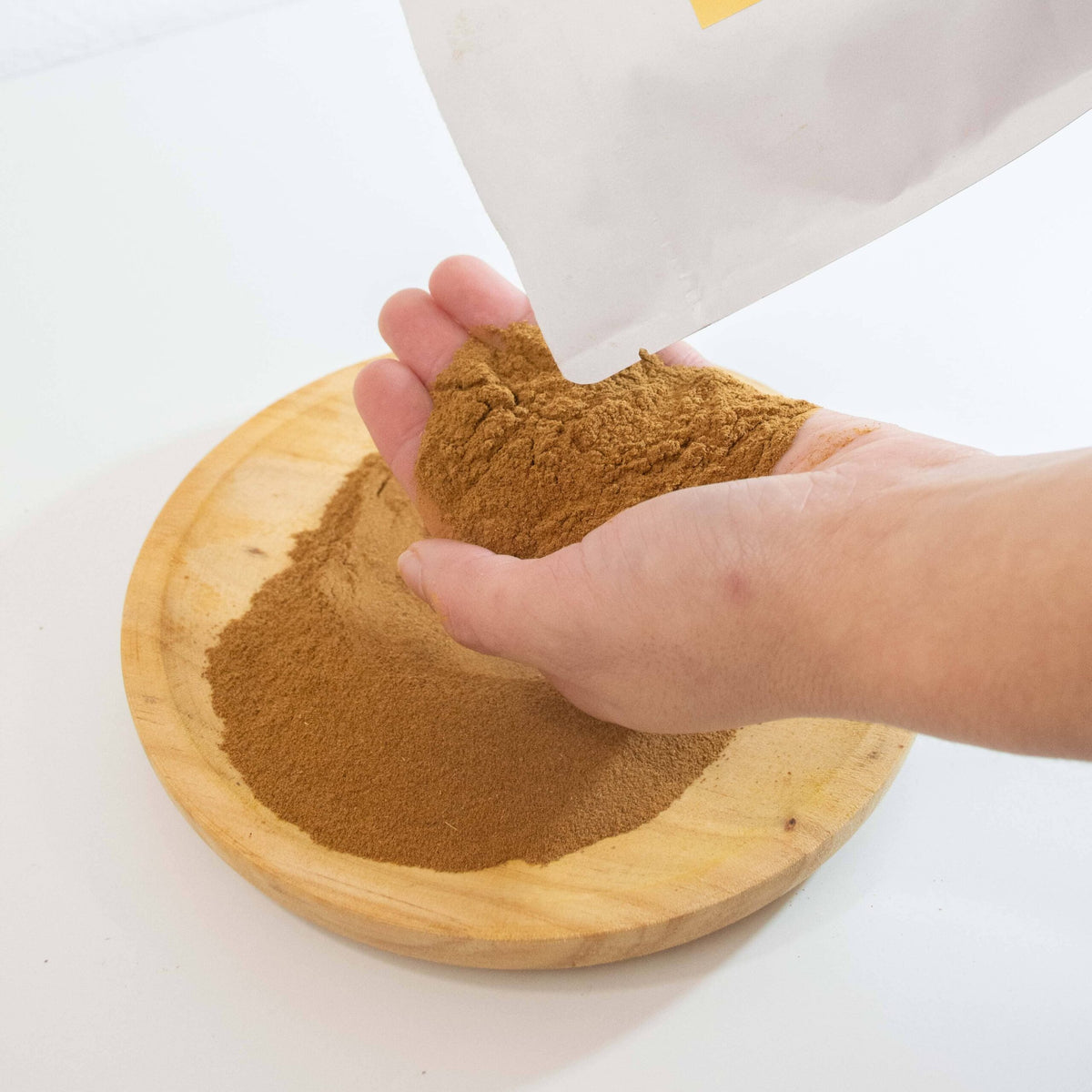Canela de Ceylán en polvo, textura del producto