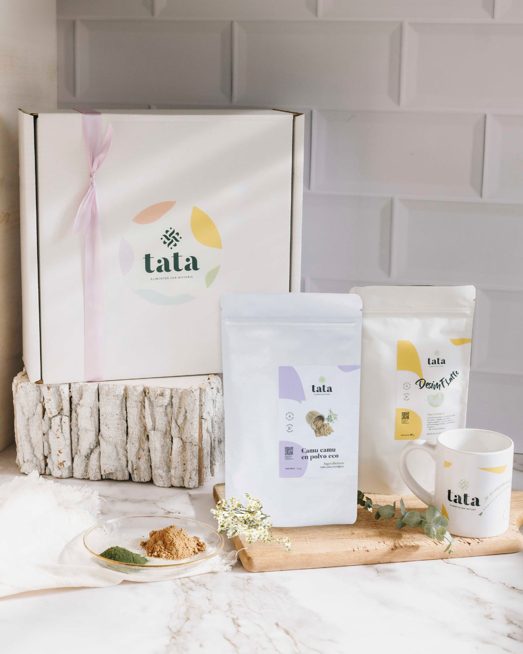 Pack Defense y Desimf con camu camu y Desimf Latte, Tata Alimentos