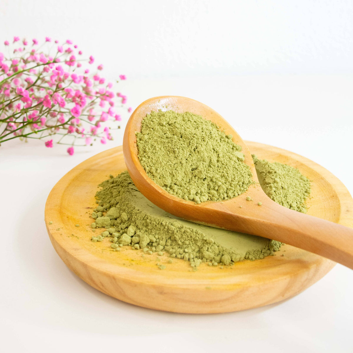 Té matcha en polvo, textura del producto