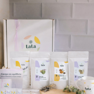 Pack antiinflamatorio natural con matcha, cúrcuma, camu camu y Desimf Latte de Tata Alimentos